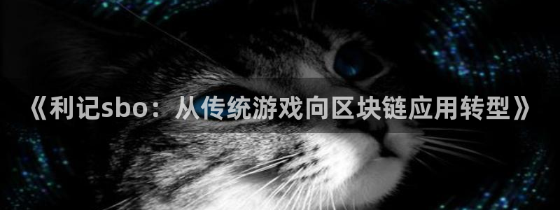 万向娱乐招商：《利记sbo：从传统游戏向区块链应用转型》
