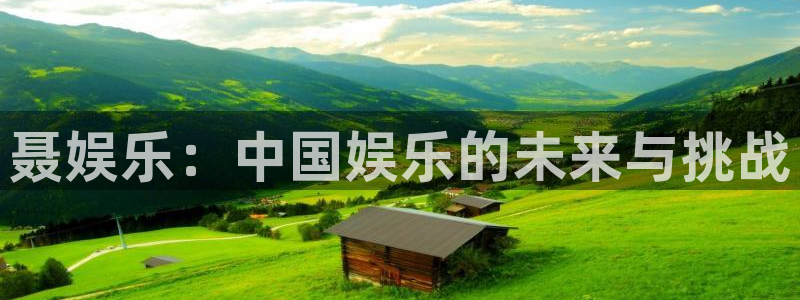 万向娱乐体育代理申请流程：聂娱乐：中国娱乐的未来与挑战