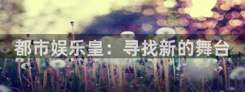 万向娱乐体育官网：都市娱乐皇：寻找新的舞台
